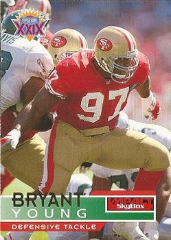 Bryant Young San Francisco 49ers 1995 SkyBox Impact NFL #135